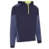 Callaway Gents ½ Zip Mixed Media Hoodie Peacoat (410) -Callaway P CGKFC056CALLAWAYHOODIEPEACOAT410GENTS L
