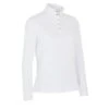 Callaway Ladies Thermal Long Sleeve Fleece Jersey Shirt Brilliant White (123) -Callaway P CGKFC077CALLAWAYJERSEYBRILLIANTWHITE123LADIES L