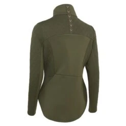 Callaway Ladies Quilted Knit Stretch Shirt Green (349) -Callaway P CGKFC088CALLAWAYSHIRTGREEN349LADIES 1 L