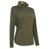 Callaway Ladies Quilted Knit Stretch Shirt Green (349) -Callaway P CGKFC088CALLAWAYSHIRTGREEN349LADIES L