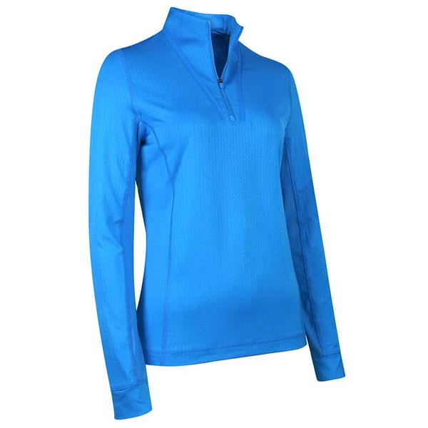 Callaway Ladies ¼ Zip Chev Top Blue Sea Star (476) 3 Callaway Ladies ¼ Zip Chev Top Blue Sea Star (476)