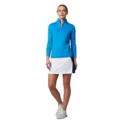 Callaway Ladies ¼ Zip Chev Top Blue Sea Star (476) 13 Callaway Ladies ¼ Zip Chev Top Blue Sea Star (476) -Callaway P CGKFC0A0CALLAWAYTOPBLUESEASTAR476LADIES 5 L