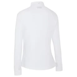 Callaway Ladies ¼ Zip Chev Top Brilliant White (123) -Callaway P CGKFC0A0CALLAWAYTOPBRILLIANTWHITE123LADIES 1 L