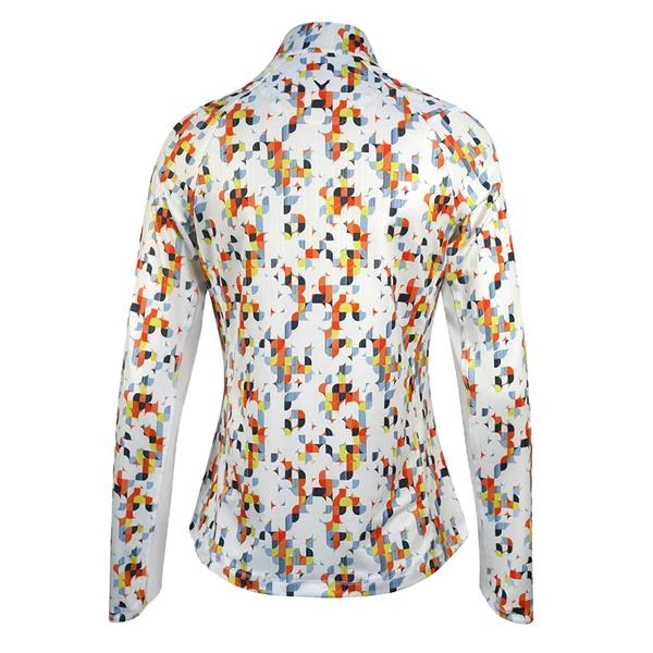 Callaway Ladies Shift Geo Printed SP Top White (123) 4 Callaway Ladies Shift Geo Printed SP Top White (123) - Image 2