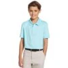 Callaway Junior - Boys Micro Hex Polo Shirt Blue (499) -Callaway P CGKS80L9CALLAWAYSHIRTBLUE499BOYS L