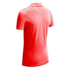 Callaway Ladies Solid Swing Polo Shirt Geranium (692) -Callaway P CGKSA0A7CALLADIESSOLIDSWINGPOLOGERANIUM692 1 L