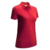 Callaway Ladies Solid Swing Polo Shirt Tango Red (613) -Callaway P CGKSA0A7CALLADIESSOLIDSWINGPOLOTANGORED613 L
