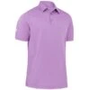 Callaway Gents Swing Tech™ Solid Polo Shirt Pink Sunset (676) -Callaway P CGKSA0D7CALGENTSSOLIDPOLOPINKSUNSET676 L