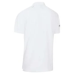 Callaway Gents Swing Tech™ Solid Polo Shirt Bright White (100) -Callaway P CGKSA0D7CALLAWAYSHIRTBRIGHTWHITE100GENTS 6 L