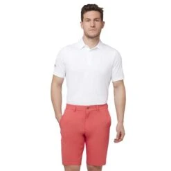 Callaway Gents Swing Tech™ Solid Polo Shirt Bright White (100) -Callaway P CGKSA0D7CALLAWAYSHIRTBRIGHTWHITE100GENTS L