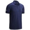 Callaway Gents Swing Tech™ Solid Polo Shirt Peacoat (410) -Callaway P CGKSA0D7CALLAWAYSHIRTPEACOATGENTS L