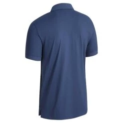 Callaway Gents Solid Ribbed Polo Shirt Dress Blue (412) -Callaway P CGKSB011CALLAWAYSHIRTBLUE412GENTS 1 L