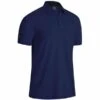 Callaway Gents Odyssey Contrast Stitch Polo Shirt Peacoat (410) -Callaway P CGKSB028CALGENTSODYSSEYCONTRASTSTITCHPOLOPEA410 L