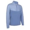 Callaway Gents Odyssey Chillout ¼ Zip Fleece Magnetic Blue (443) -Callaway P CGKSB0B0CALLAWAYFLEECEBLUE443GENTS L