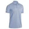 Callaway Gents Ventilated Heathered Polo Shirt Blue Horizon (435) -Callaway P CGKSB0K7CALLAWAYSHIRTBLUE435GENTS 4 L