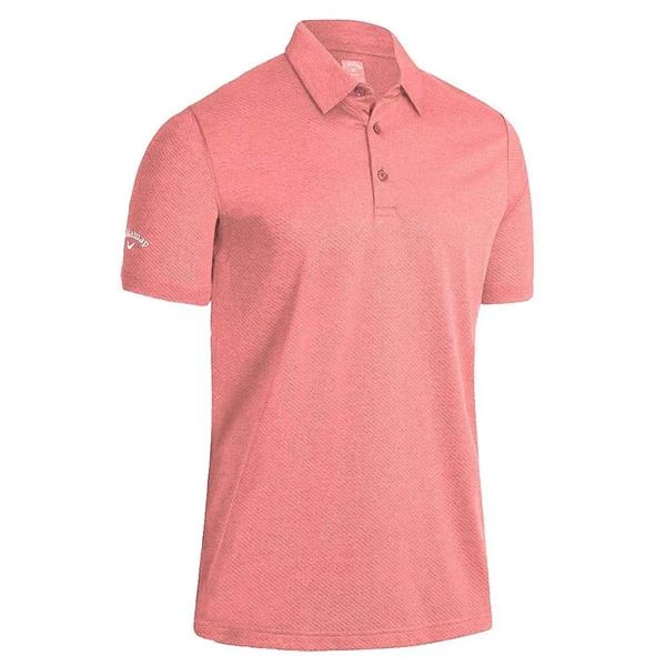 Callaway Gents Ventilated Heat Polo Shirt Teaberry (647) 3 Callaway Gents Ventilated Heat Polo Shirt Teaberry (647)