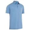 Callaway Gents Soft Touch Polo Shirt Magnetic Blue (974) -Callaway P CGKSC005CALLAWAYSHIRTMAGNETICBLUE974GENTS L
