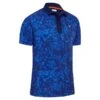 Callaway Gents All Over Abstract Camo Printed Polo Shirt Limoges (973) -Callaway P CGKSC026CALGENTSCAMPPRINTEDPOLOLIMOGES973 2 L