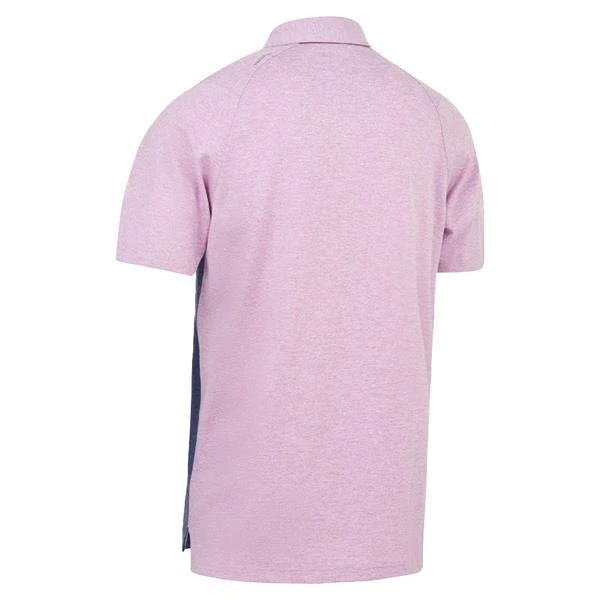 Callaway Gents Soft Touch Colour Block Polo Shirt Pink Sunset (667) 4 Callaway Gents Soft Touch Colour Block Polo Shirt Pink Sunset (667) - Image 2