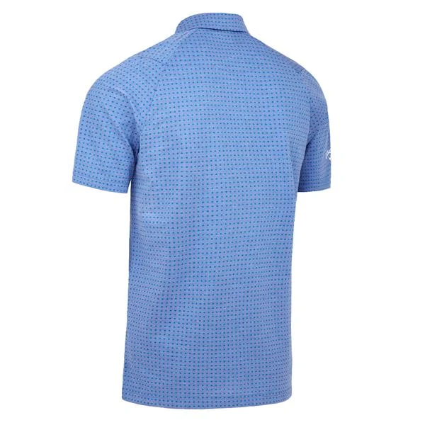 Callaway Gents Soft Touch Micro Print Polo Shirt Amparo Blue (975) 4 Callaway Gents Soft Touch Micro Print Polo Shirt Amparo Blue (975) - Image 2