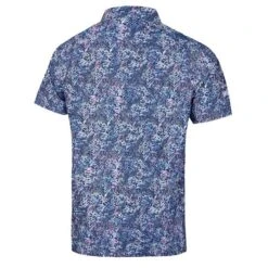 Callaway Gents Confetti Polo Shirt Peacoat (410) -Callaway P CGKSC0A2CALGENTSCONFETTIPOLOPEACOAT410 1 L