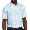 Callaway Gents Confetti Geo Print Polo Shirt White (100) -Callaway P CGKSC0A2CALGENTSCONFETTIPOLOWHITE100 1 L