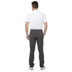 Callaway Gents Energized Stripe Polo Shirt Bright White (100) -Callaway P CGKSC0R7CALLAWAYSHIRTBRIGHTWHITE100GENTS 2 L