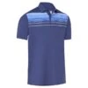 Callaway Gents Energized Stripe Polo Shirt Peacoat (410) -Callaway P CGKSC0R7CALLAWAYSHIRTPEACOAT410GENTS L