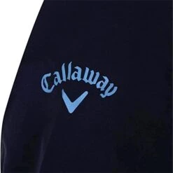 Callaway Gents Long Sleeve Full Zip Windshirt Peacoat (410) -Callaway P CGRF90D6CALLAWAYWINDSHIRTPEACOAT410GENTS 2 L