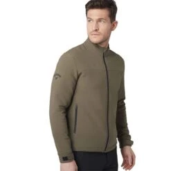 Callaway Gents Storm Fleece Pro II Black Lichen (383) -Callaway P CGRFC006CALLAWAYFLEECEBLACKLICHEN383GENTS 4 L