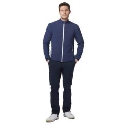 Callaway Gents Storm Fleece Pro II Peacoat (410) -Callaway P CGRFC006CALLAWAYFLEECEPEACOAT410GENTS 2 L