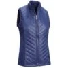 Callaway Ladies Swing Tech Puffer Vest Peacoat (410) -Callaway P CGVFA0D4CALLADIESSWINGTECHPUFFERVESTPEACOAT410 L