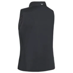 Callaway Ladies Lightweight Quilted Vest Caviar (002) -Callaway P CGVSC057CALLADIESLWQUILTEDVESTCAVIAR002 1 L