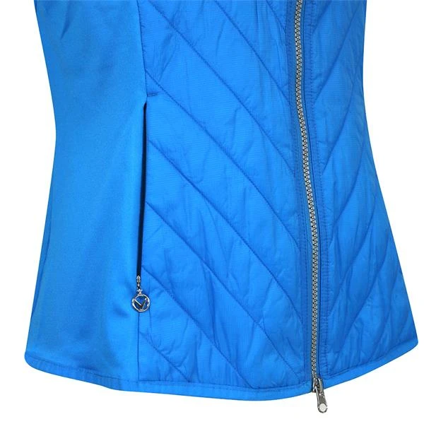 Callaway Ladies Lightweight Quilted Vest Blue Sea Star (476) 6 Callaway Ladies Lightweight Quilted Vest Blue Sea Star (476) - Image 4
