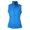 Callaway Ladies Lightweight Quilted Vest Blue Sea Star (476) -Callaway P CGVSC057CALLAWAYVESTBLUESEASTAR476LADIES L