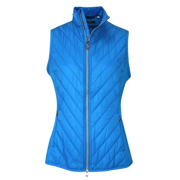 Callaway Ladies Lightweight Quilted Vest Blue Sea Star (476) 3 Callaway Ladies Lightweight Quilted Vest Blue Sea Star (476)