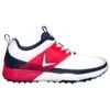 Callaway Gents Nitro Blaze Shoe White - Navy - Red -Callaway P M593146CALLAWAYSHOESWHITENAVYREDGENTS L